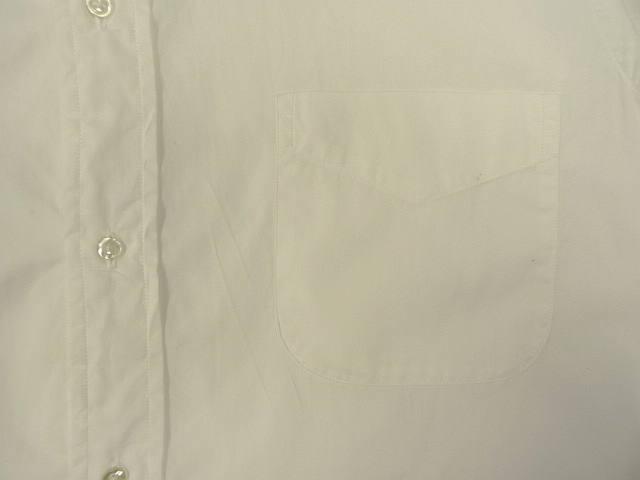 画像: 70'S BROOKS BROTHERS "MAKERS" 6ボタン ポプリン レギュラーカラーシャツ ホワイト USA製 (VINTAGE)