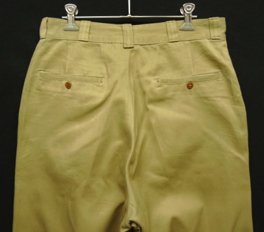 画像: 50'S アメリカ軍 US ARMY "MIL-T-2064B" ボタンフライ チノパンツ W33L31 (VINTAGE)
