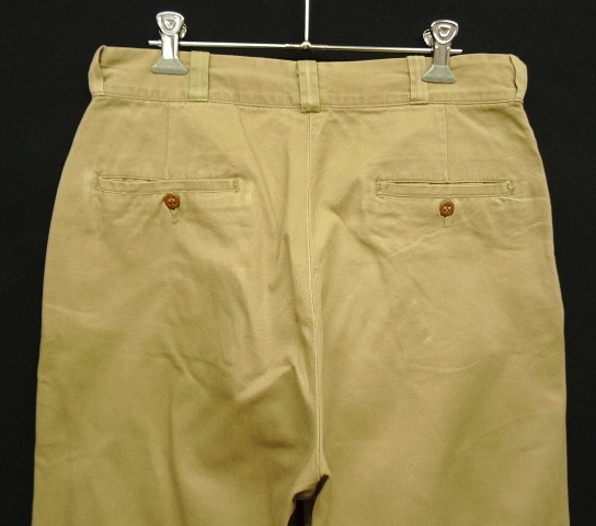 50'S アメリカ軍 US ARMY MIL-T-2064C ボタンフライ チノ