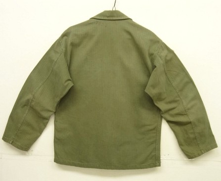 画像4: 40'S アメリカ軍 US ARMY "M47" ヘリンボーンツイル ユーティリティシャツ (VINTAGE)