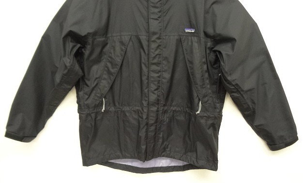 画像: 90'S PATAGONIA "SUPER PLUMA JACKET" リップストップ ナイロンジャケット ブラック (VINTAGE)