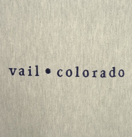 画像3: 90'S CHAMPION "VAIL COLORADO" 刺繍タグ リバースウィーブ グレー USA製 (VINTAGE)