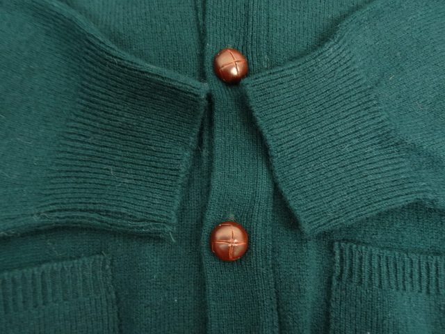 画像: 90'S LL Bean ラムウール フリーダムスリーブ カーディガン スコットランド製 (VINTAGE)