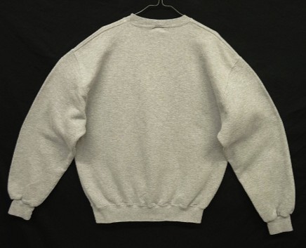 画像4: 90'S RUSSELL ATHLETIC 前Vガゼット付き クルーネック スウェットシャツ ヘザーグレー メキシコ製 (VINTAGE)