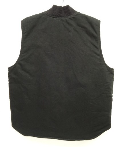 画像4: CARHARTT 裏地キルティング ダックベスト ブラック (USED)