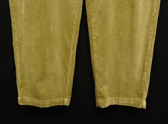 画像: 90'S RALPH LAUREN "ANDREW PANT" ツープリーツ 太畝 コーデュロイパンツ タン (VINTAGE)