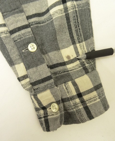 画像4: 90'S RALPH LAUREN "WHITFIELD" フランネル 長袖 ワークシャツ チェック柄 (VINTAGE)