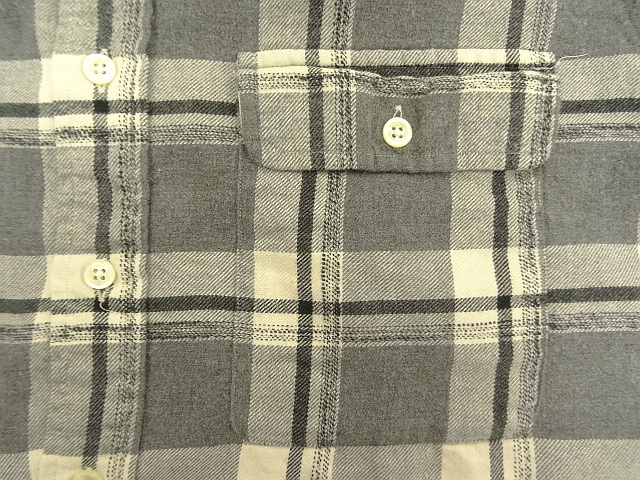 画像: 90'S RALPH LAUREN "WHITFIELD" フランネル 長袖 ワークシャツ チェック柄 (VINTAGE)