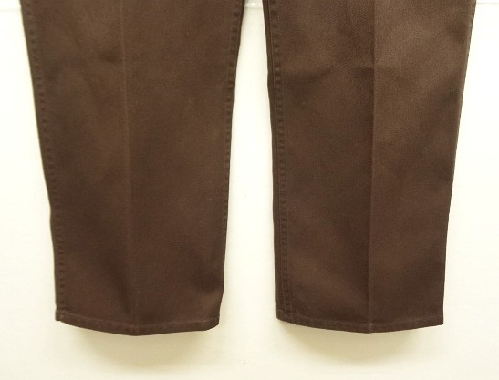 画像: 90'S BEN DAVIS トップスナップボタン フリスコパンツ ブラウン USA製 (VINTAGE)