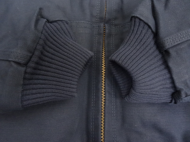 画像: CARHARTT "ACTIVE JACKET" 裏地キルティング ダックジャケット ネイビー (MINT CONDITION)