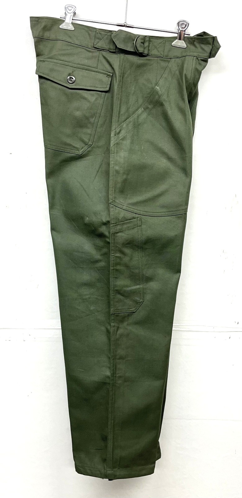 画像4: 60'S フランス空軍 エアフォース アジャスター付き メカニックパンツ AILEEジップ (DEADSTOCK)