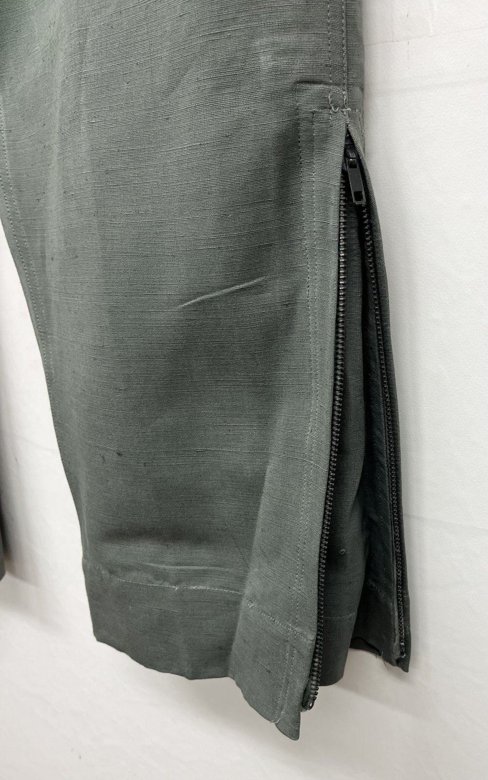 画像4: イタリア軍 エアフォース ベルト付き フィールドパンツ ririシップ グレーカーキ (DEADSTOCK)