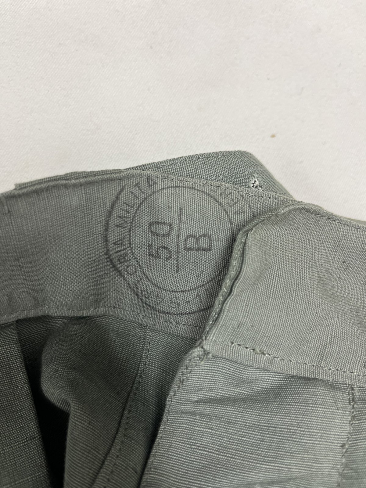 画像2: イタリア軍 エアフォース ベルト付き フィールドパンツ ririシップ グレーカーキ (DEADSTOCK)