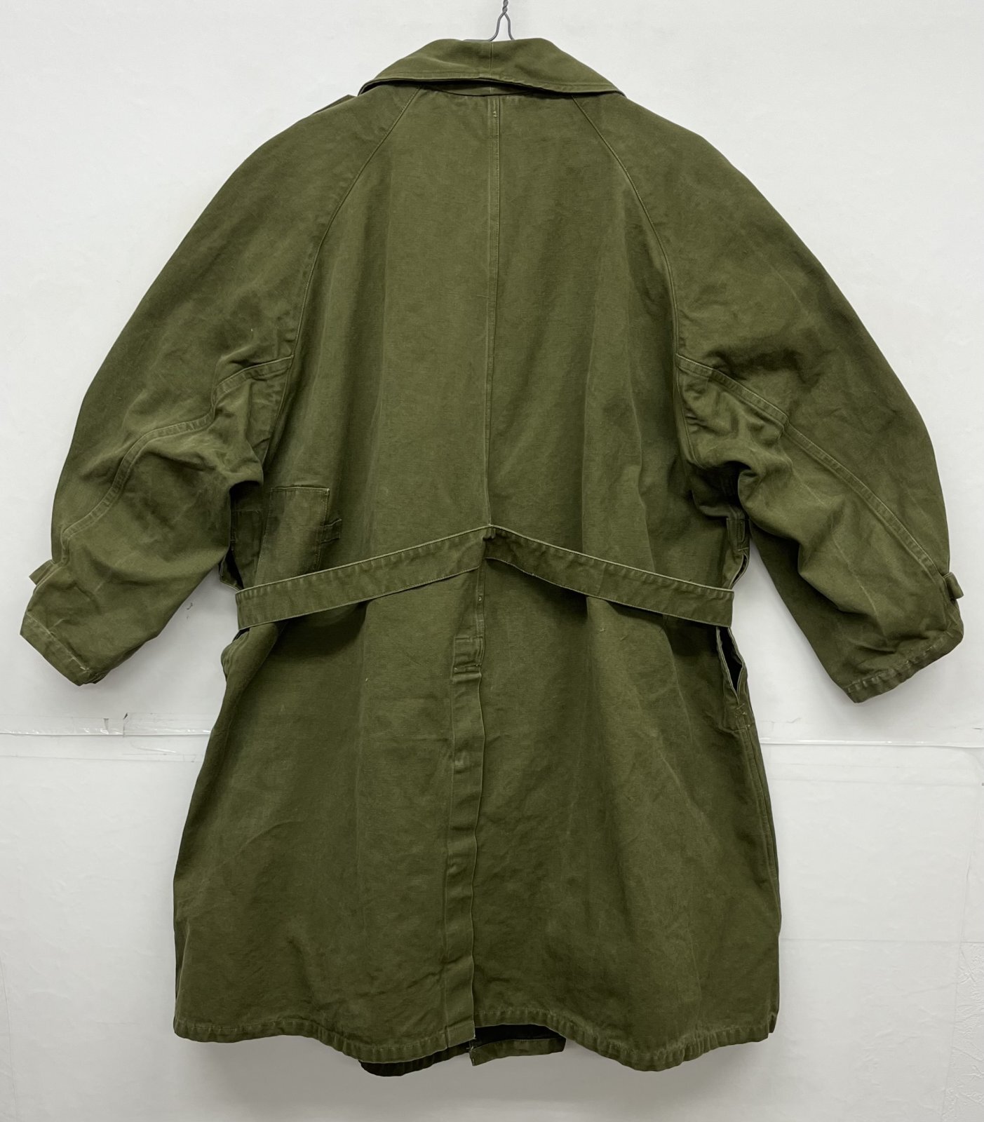 画像4: 50'S フランス軍 モーターサイクルコート ミリタリーグリーン (VINTAGE)