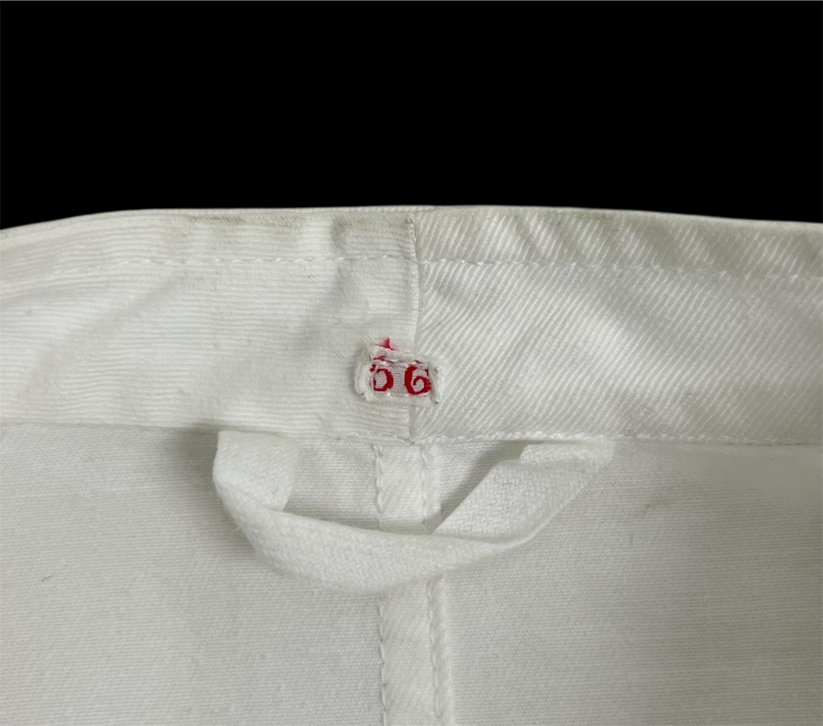 画像2: 60'S THALER ユーロワーク スタンドカラー カバーオール ホワイト (VINTAGE)