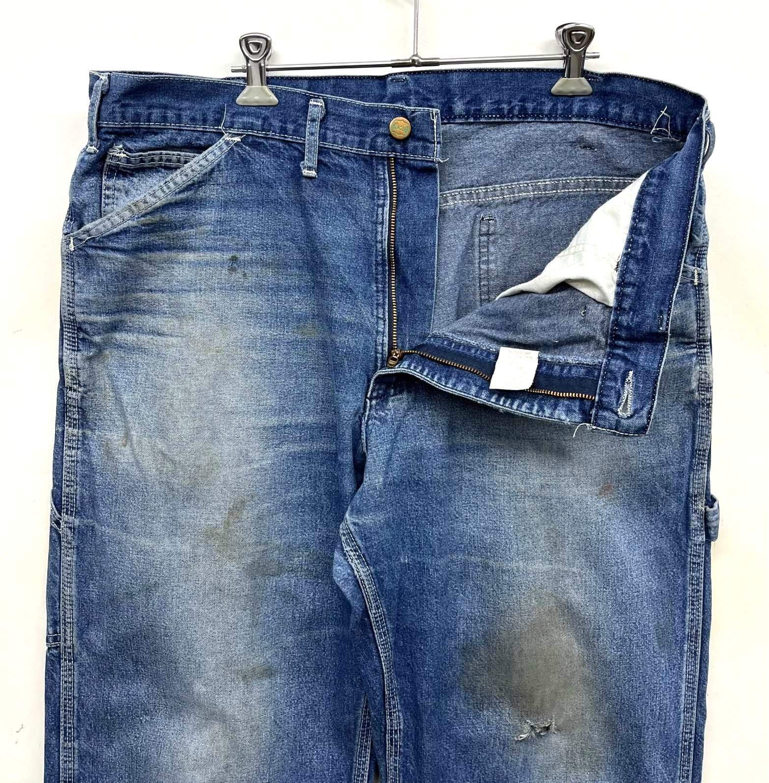 画像: 80'S BIG SMITH デニム ペインターパンツ W36L30 インディゴ USA製 (VINTAGE)