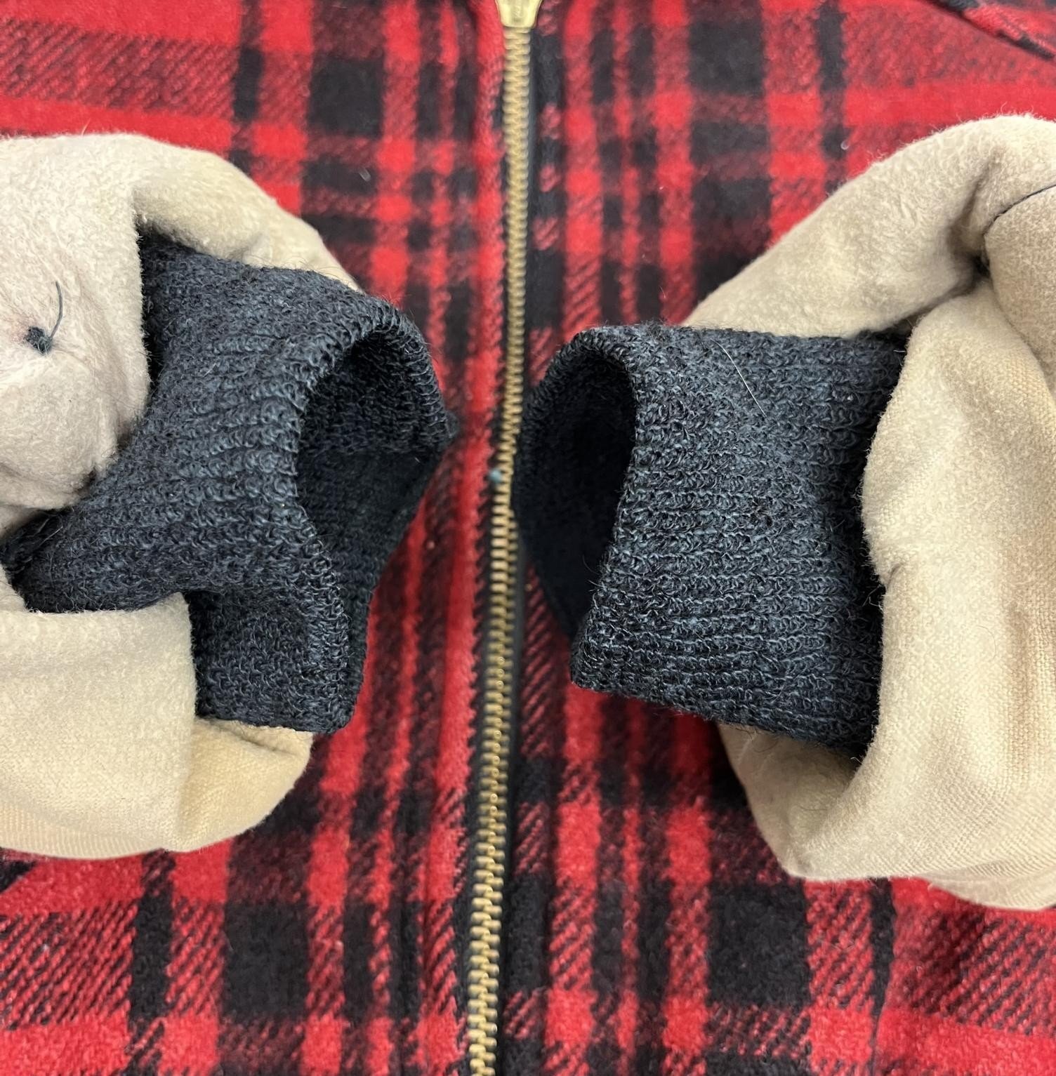 画像: 50'S SOO WOOLEN MILLS ウール マッキーノジャケット バッファローチェック (VINTAGE)