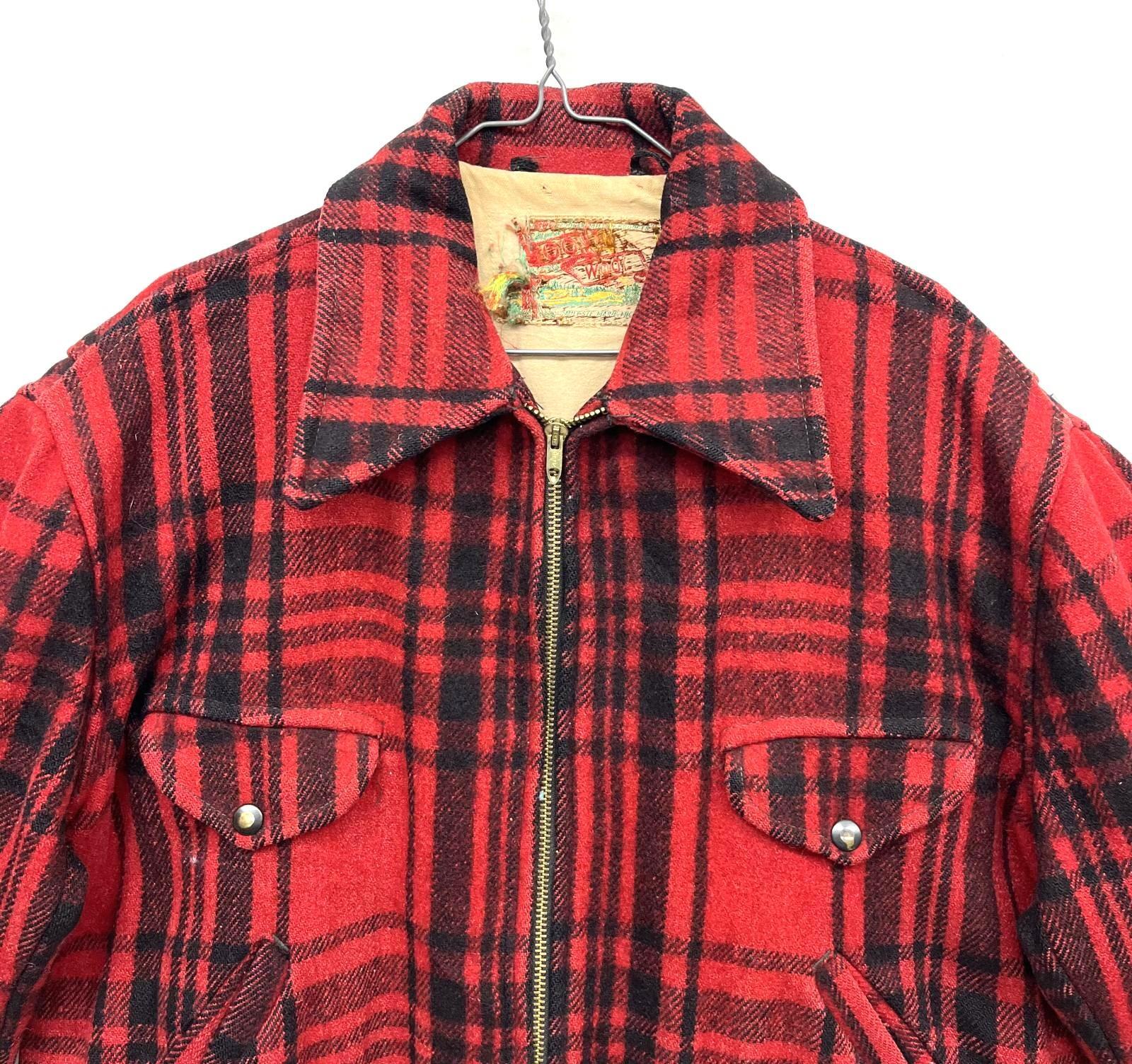 画像: 50'S SOO WOOLEN MILLS ウール マッキーノジャケット バッファローチェック (VINTAGE)
