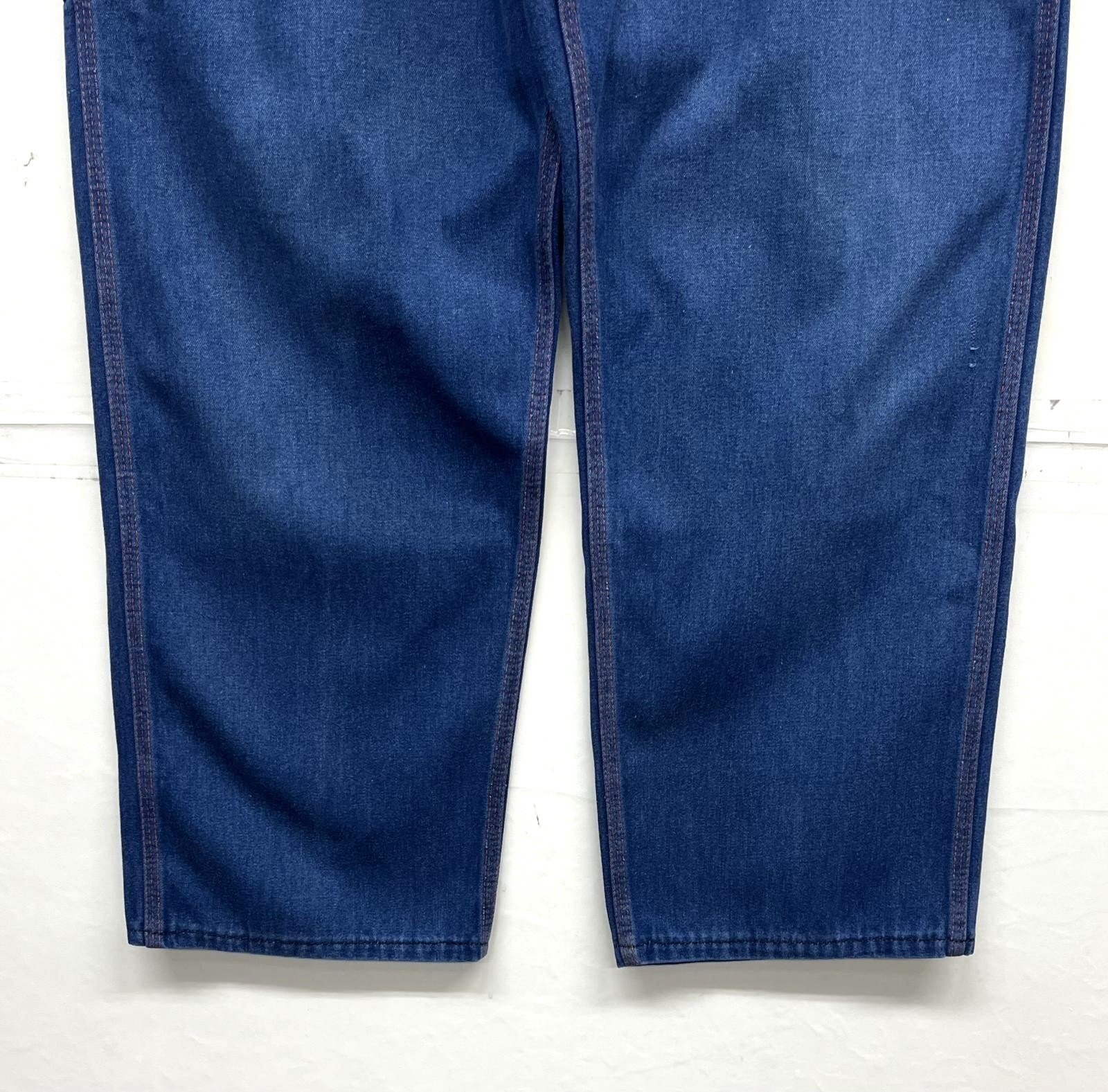 画像: 80'S BIG MAC トップスナップボタン デニム ペインターパンツ W36L31 インディゴ USA製 (VINTAGE)