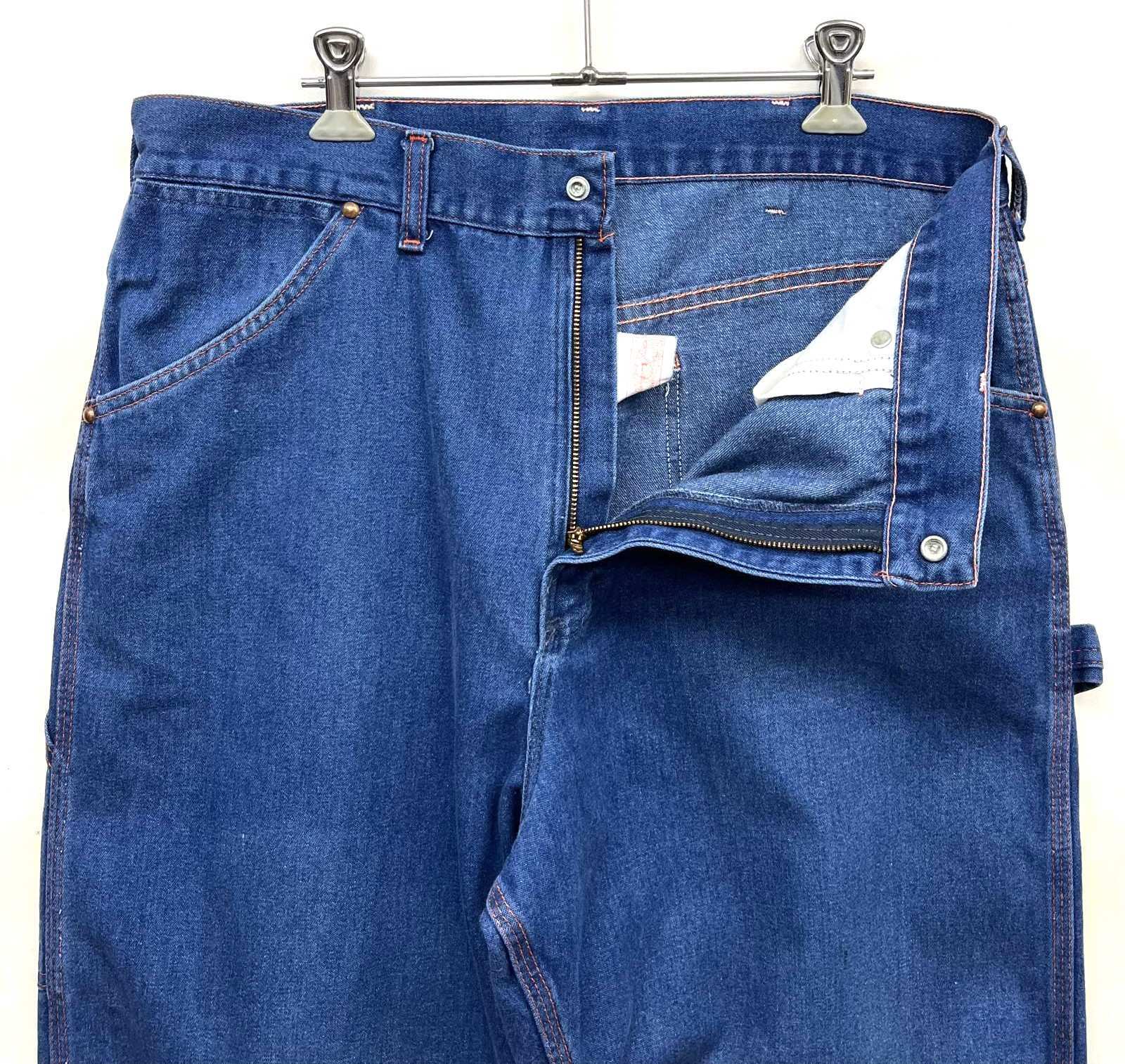 画像: 80'S BIG MAC トップスナップボタン デニム ペインターパンツ W36L31 インディゴ USA製 (VINTAGE)