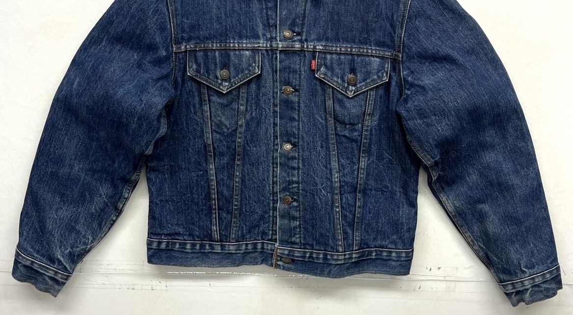 画像: 70'S LEVIS 70505 "TROY BLANKET" ブランケット付き デニムジャケット インディゴ USA製 (VINTAGE)