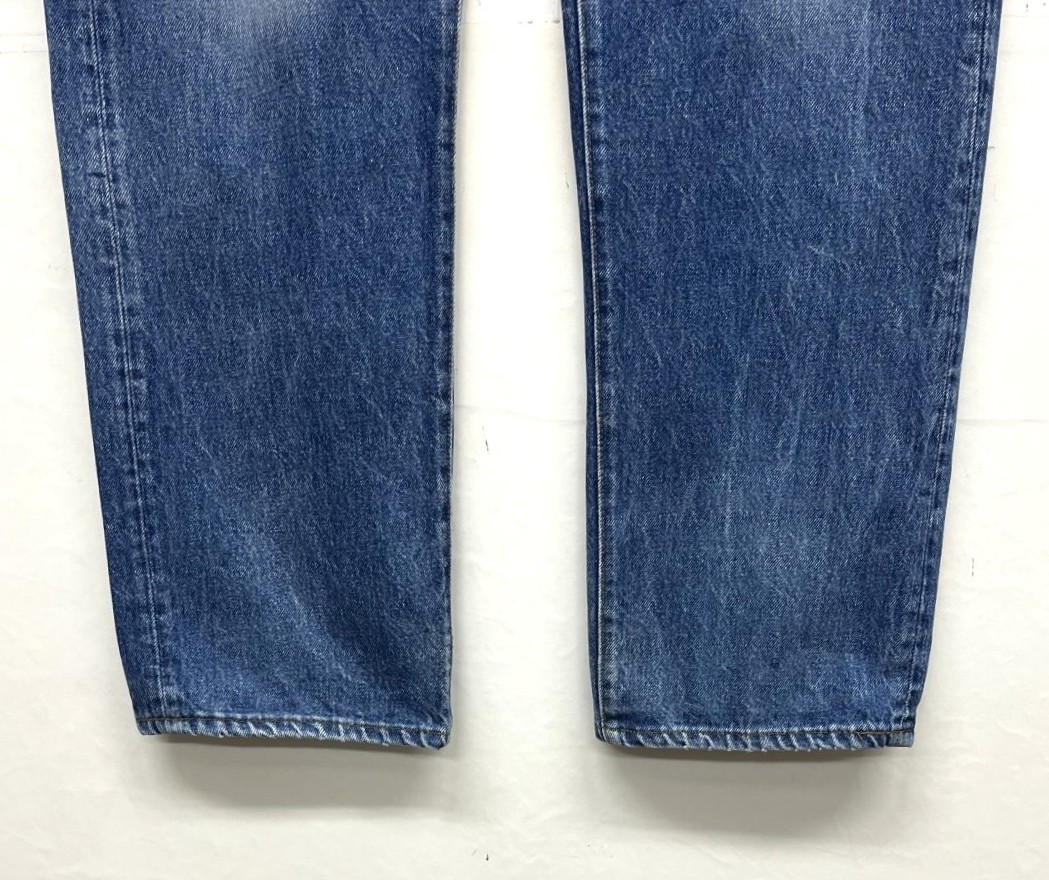 画像: 80'S LEVIS 501 "内股シングル" デニム インディゴ USA製 W38L32 (VINTAGE)