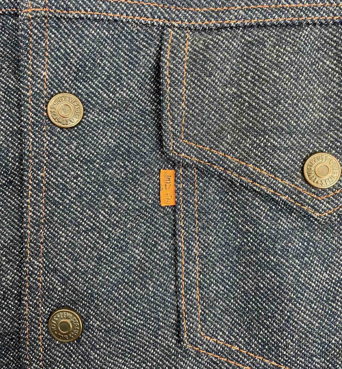 画像: 70'S LEVIS "PANATERA" スモールe トラッカージャケット インディゴ L USA製 (VINTAGE)