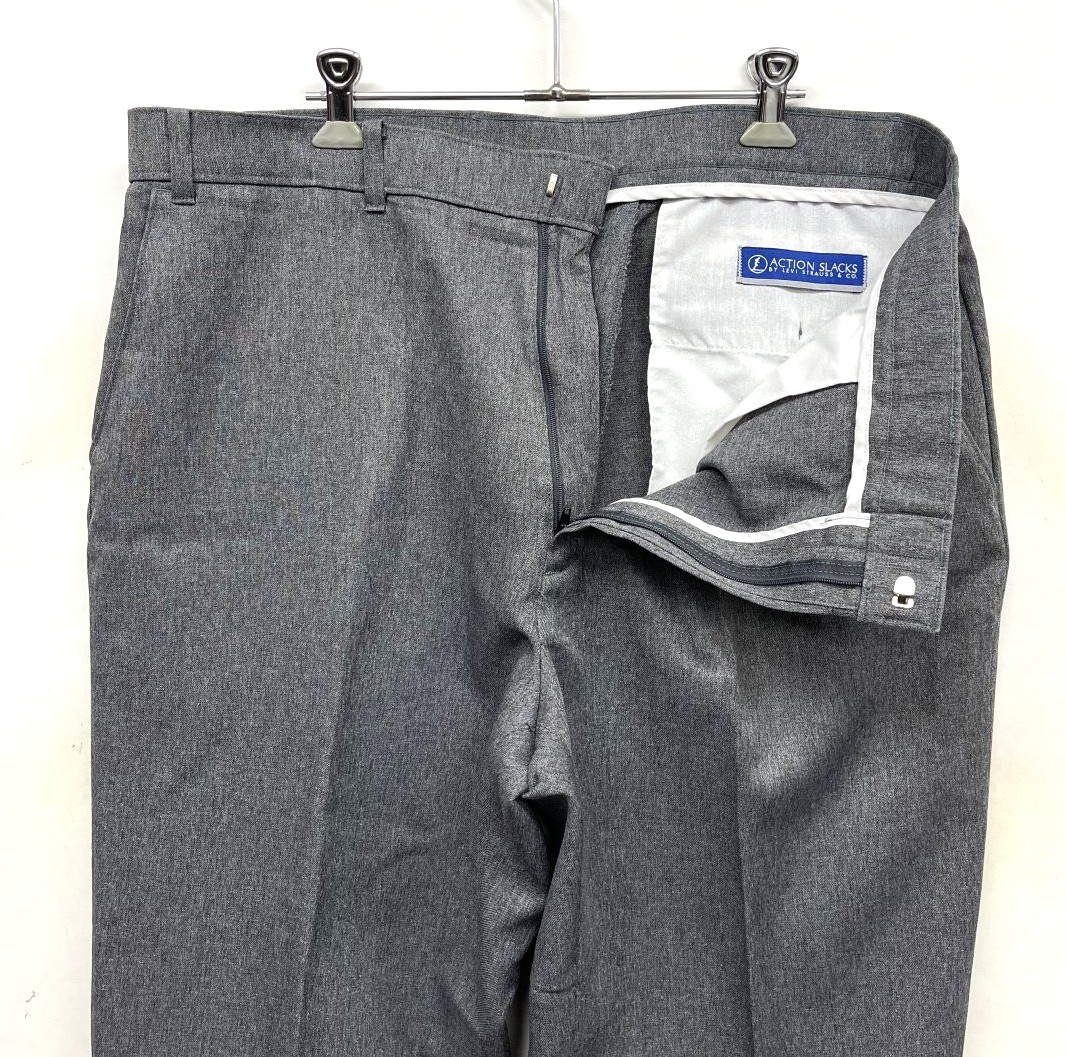画像: 00'S LEVIS "ACTION SLACKS" スラックス ダークグレー (VINTAGE)