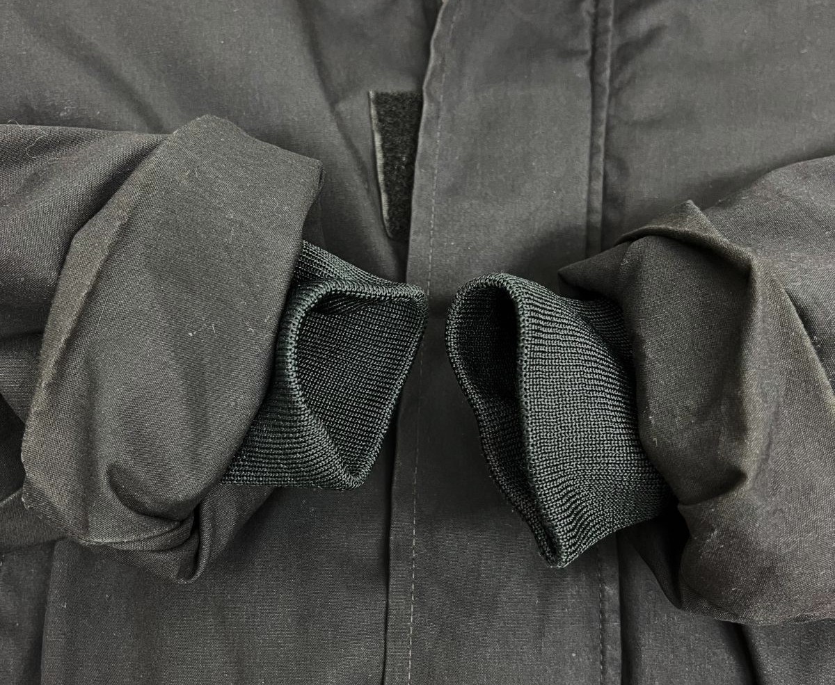 画像: アメリカ軍 US NAVY 裏地キルティング チンスト付き ユーティリティジャケット ダークネイビー (VINTAGE)