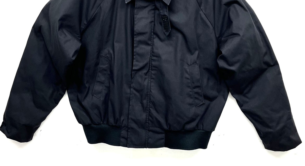 画像: アメリカ軍 US NAVY 裏地キルティング チンスト付き ユーティリティジャケット ダークネイビー (VINTAGE)