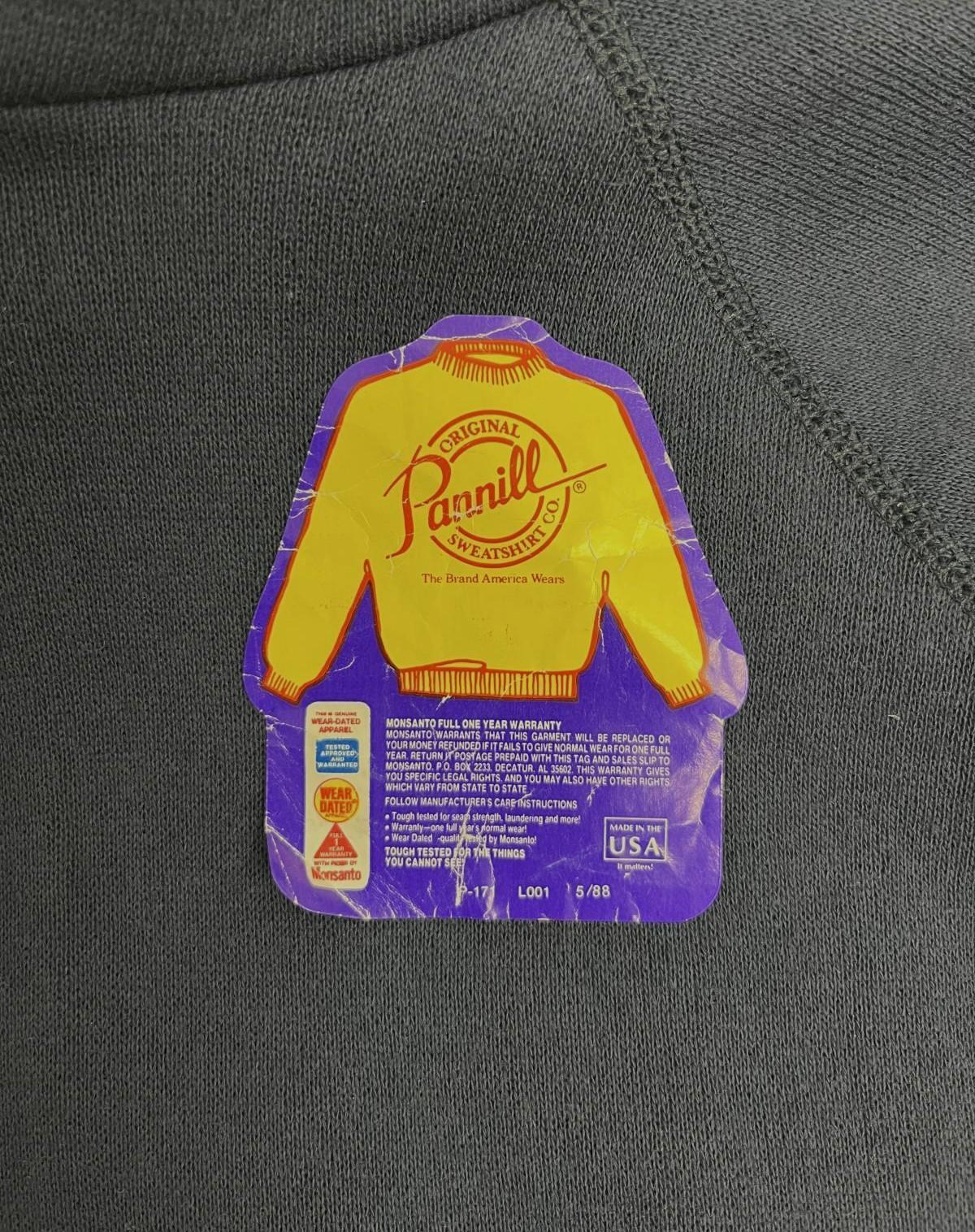 画像3: 80'S PANNILL プルオーバー スウェットパーカー ネイビー USA製 (DEADSTOCK)