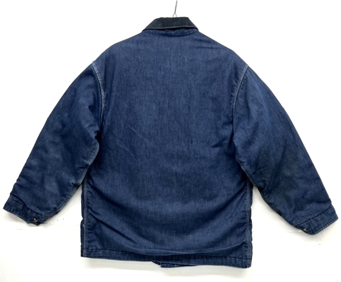 画像5: 70'S BIG MAC 裏地ブランケット デニム カバーオール インディゴ USA製 (VINTAGE)