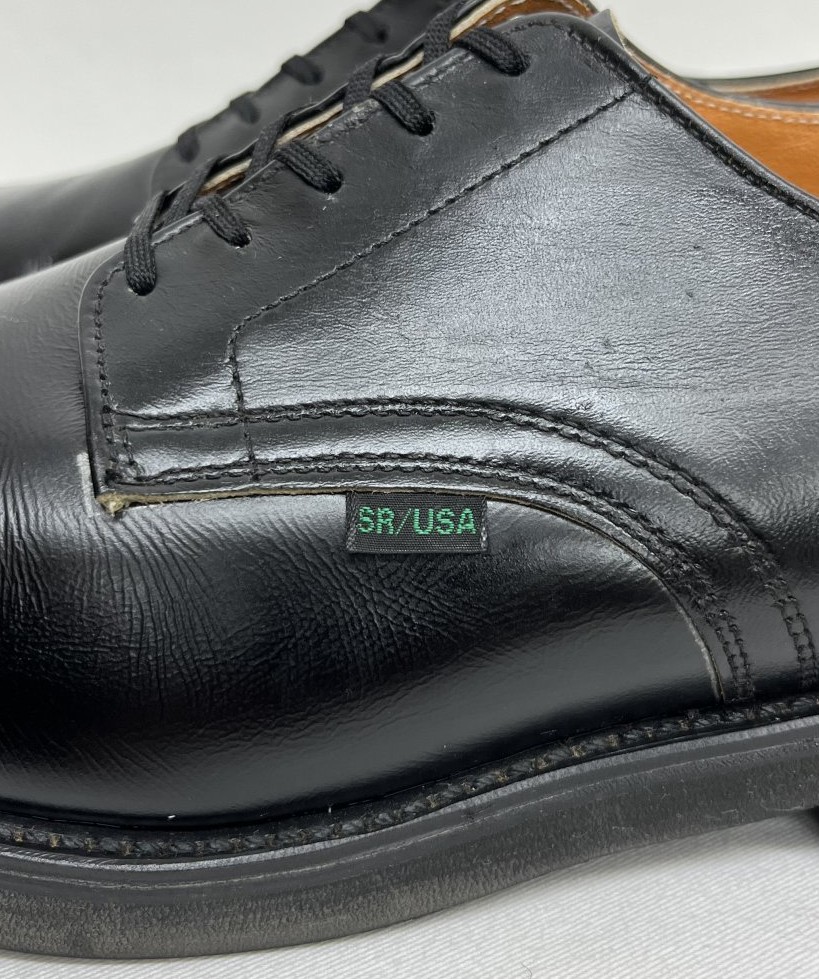 画像: 80'S MASON SHOES レザー ポストマンシューズ ブラック USA製 (VINTAGE)