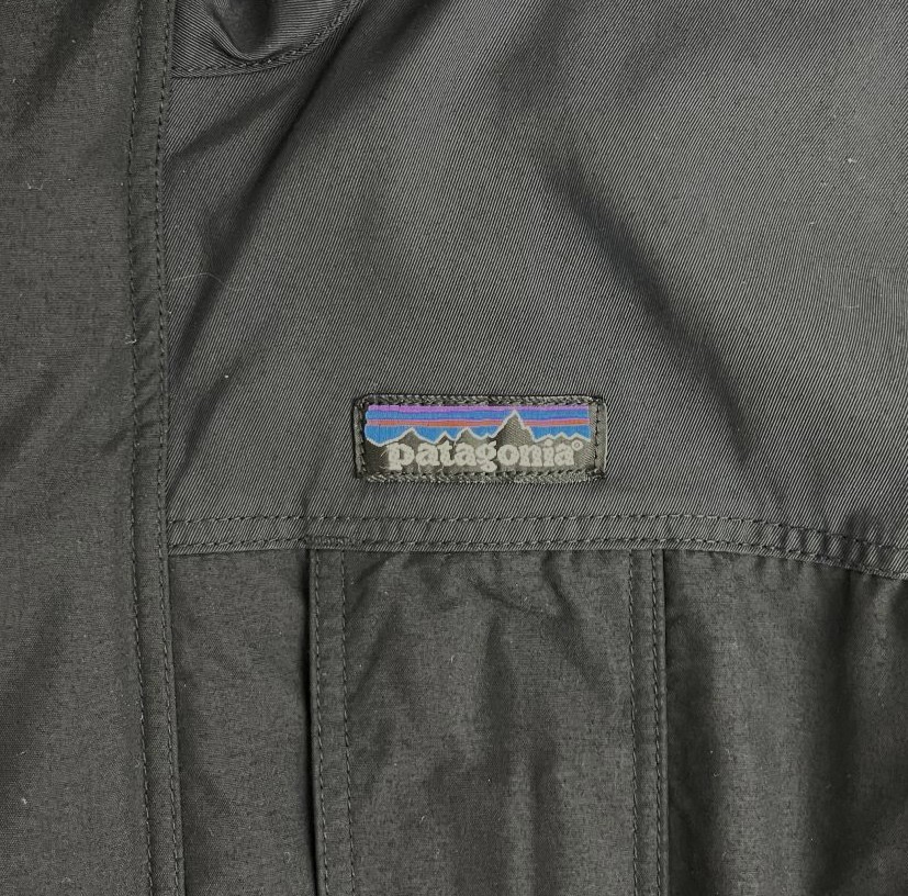 画像: 90'S PATAGONIA "NITRO II JACKET" 裏地メッシュ ナイロンジャケット ブラック (VINTAGE)