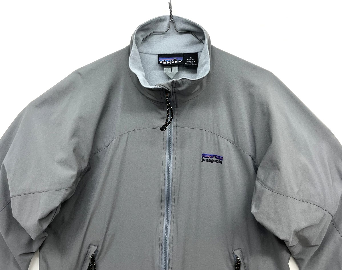 画像: 03'S PATAGONIA "STRETCH ZEPHUR JACKET" 裏地フリース ソフトシェルジャケット セージグレー (VINTAGE)