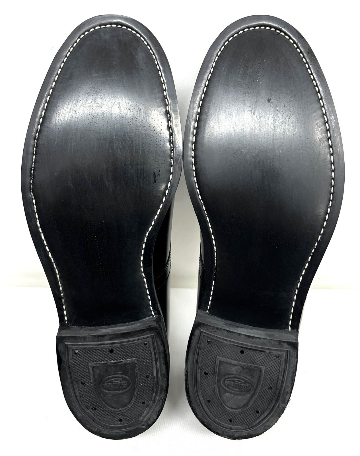 画像: 90'S アメリカ軍 US NAVY "WOLVERINE WORLD WIDE INC製" ラバーソール サービスシューズ 箱付き (DEADSTOCK)