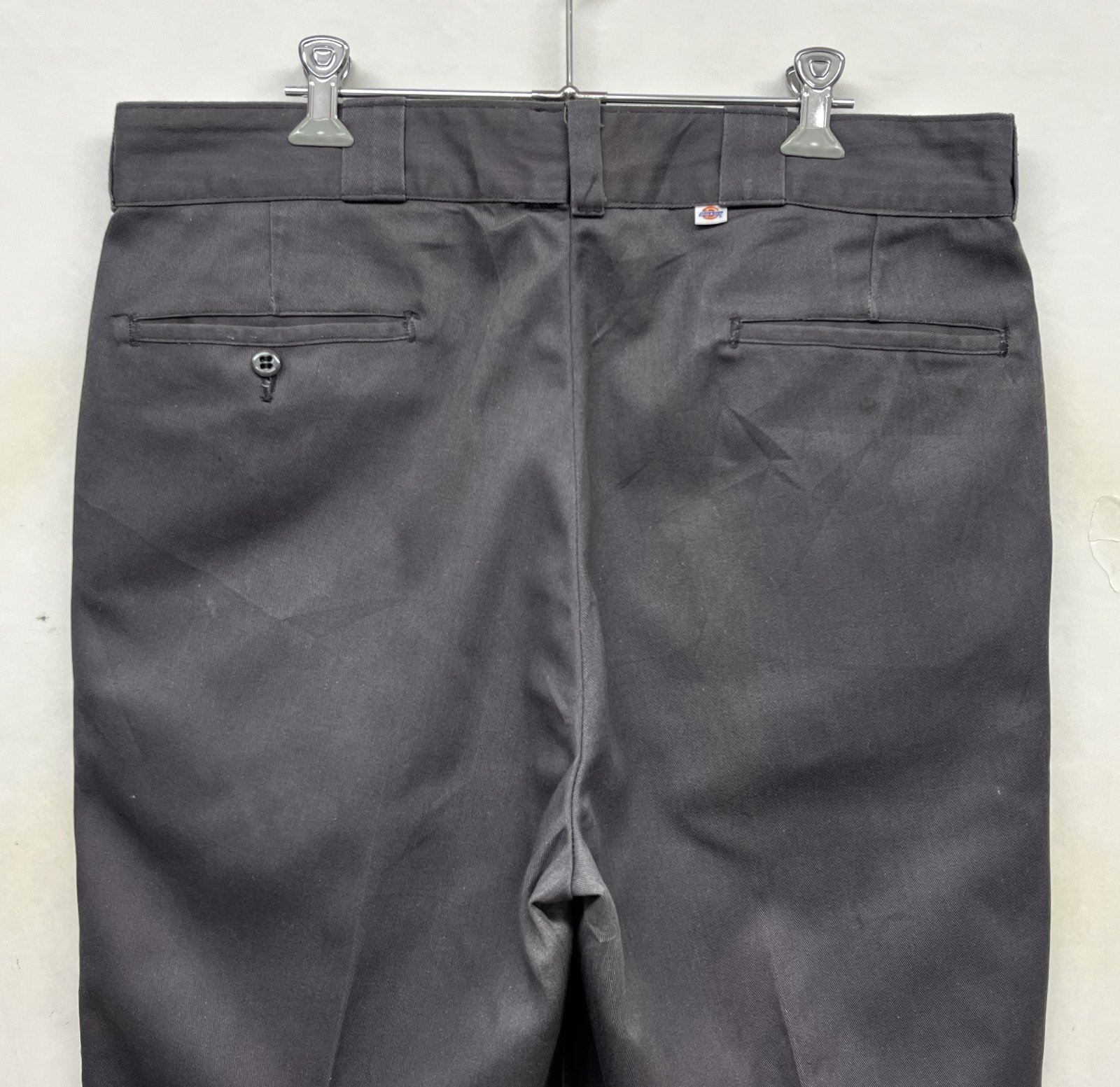 画像: 80'S DICKIES 874 チビタグ ワークパンツ ダークグレー W36L29 USA製 (VINTAGE)