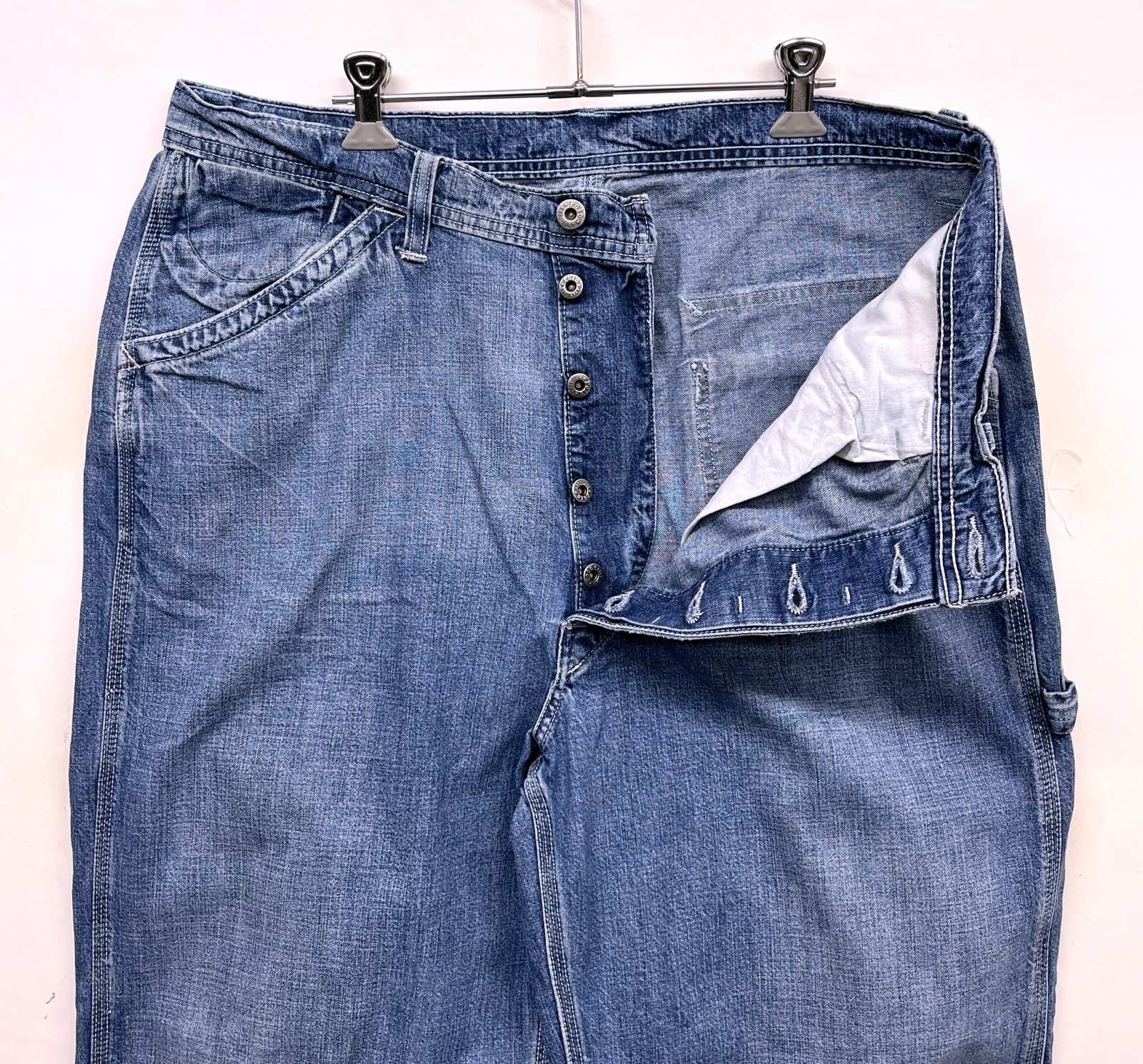 画像: 90'S RALPH LAUREN デニム ペインターパンツ インディゴ (VINTAGE)