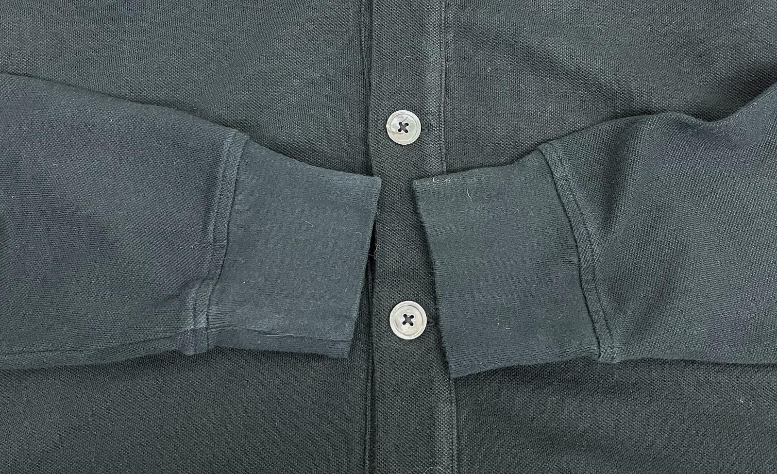 画像: 90'S RALPH LAUREN コットン カーディガン ブラック (VINTAGE) 