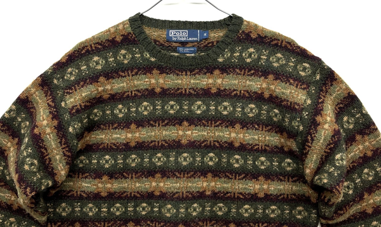 画像: 90'S RALPH LAUREN ラムウール フェアアイルセーター (VINTAGE) 