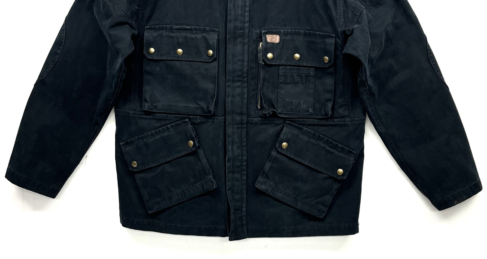 画像: 90'S RALPH LAUREN "フランス軍 TAP47" パラシュートジャケット ブラック (VINTAGE)