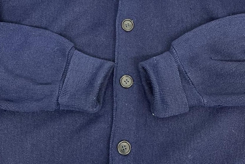 画像: 70'S JC PENNEY "THE FOX SWEATER" アクリル カーディガン ネイビー (VINTAGE) 