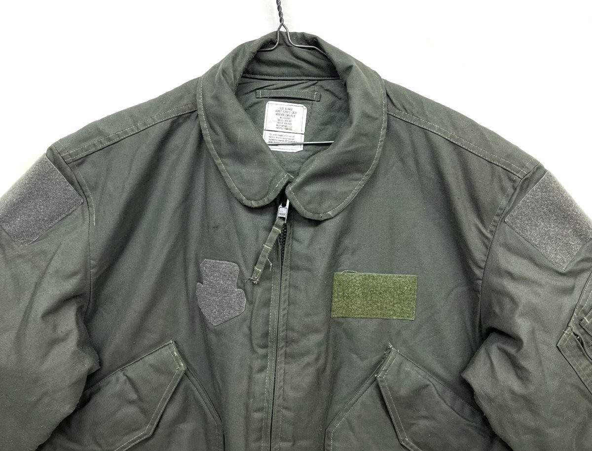 画像: アメリカ軍 USAF "CWU-45/P" アラミド フライトジャケット セージグリーン (VINTAGE) 