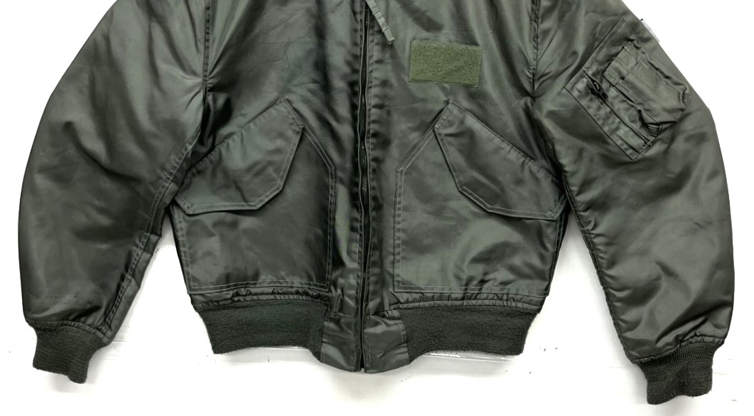 画像: 90'S アメリカ軍 USAF "CWU-36/P" アラミド フライトジャケット セージグリーン (VINTAGE) 