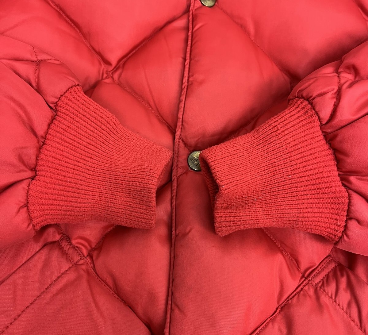 画像: 60'S EDDIE BAUER 日の出タグ グースダウン ダウンジャケット レッド (VINTAGE)