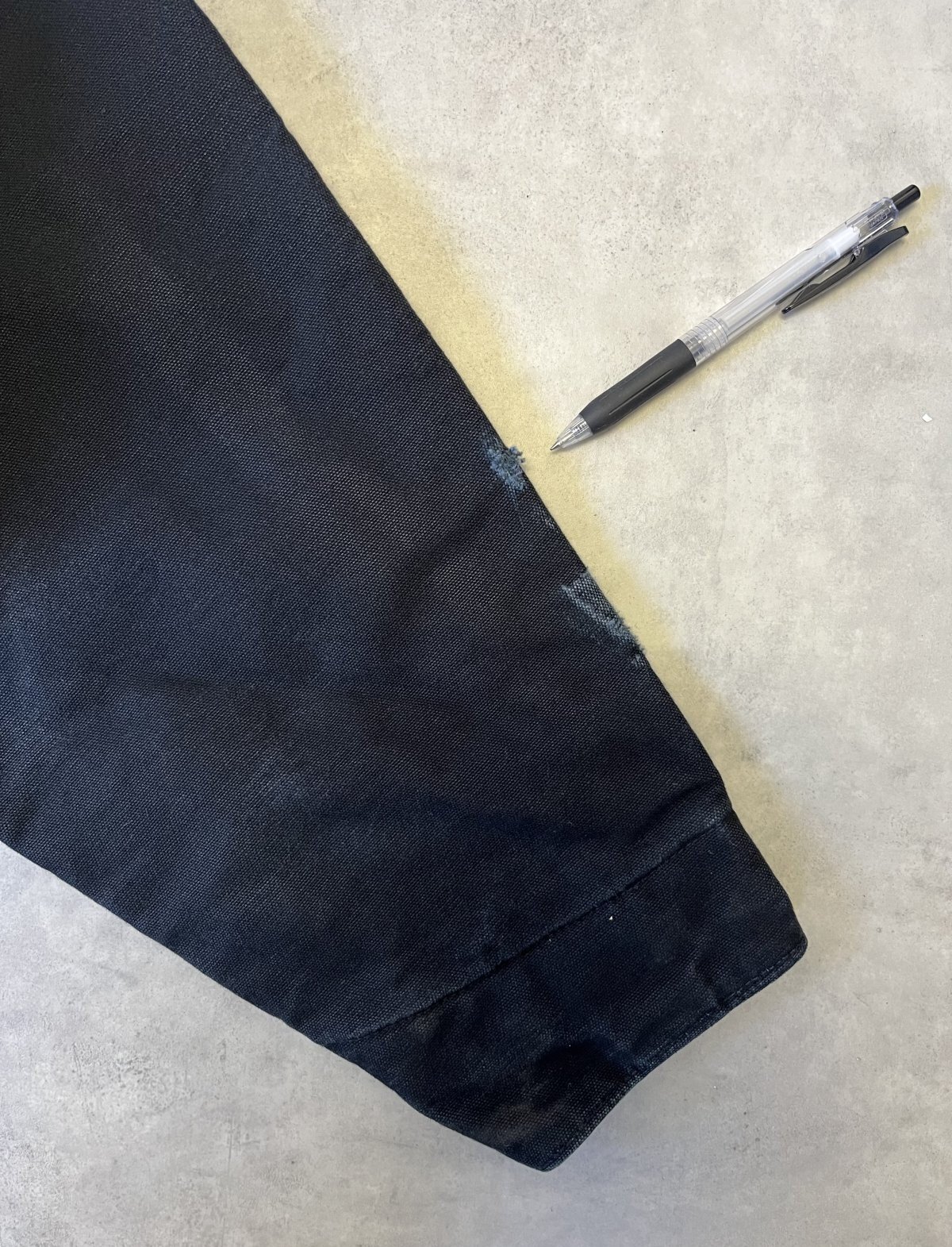 画像5: 00'S CARHARTT "DETROIT JACKET" 裏地ブランケット ダックジャケット ブラック USA製 (VINTAGE)