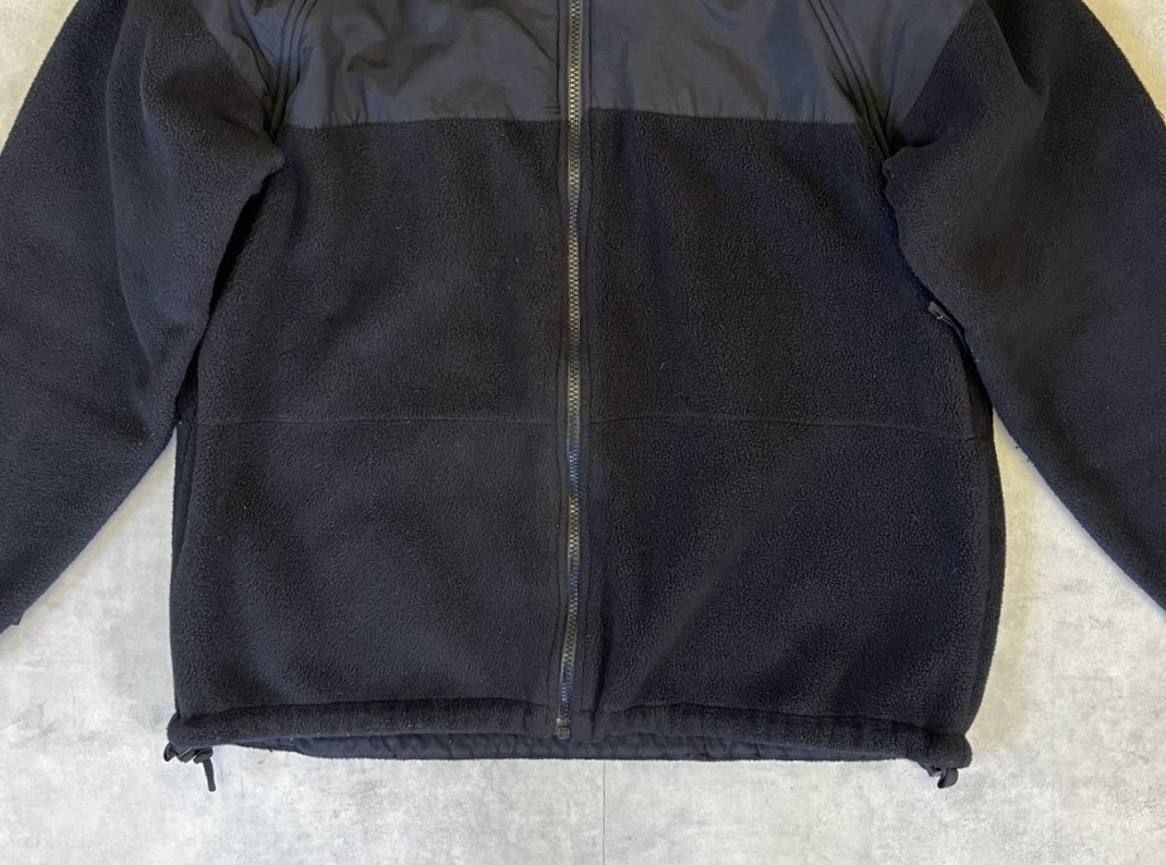 画像: アメリカ軍 US NAVY ECWCS GENII NWUパーカー用 フリースジャケット ブラック M-SHORT (VINTAGE)