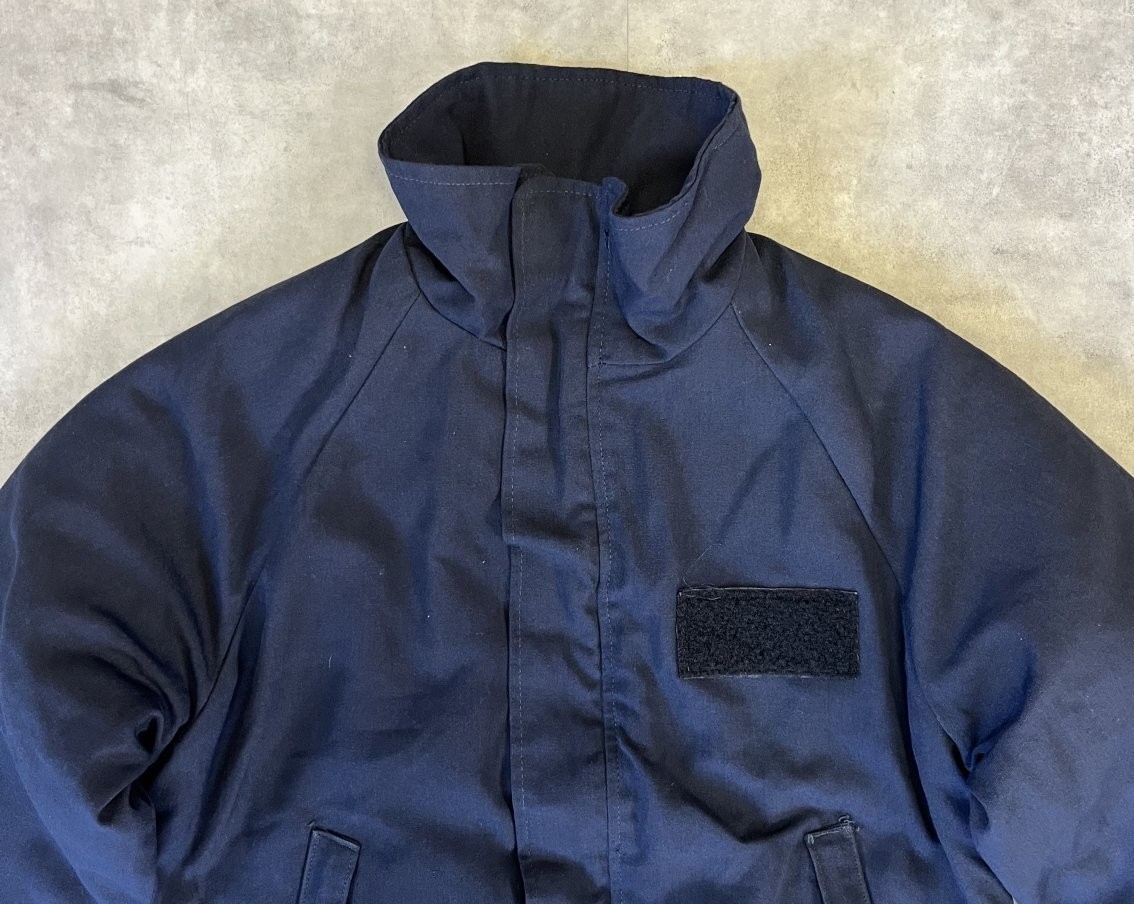 画像: アメリカ軍 US NAVY "SHIPBOARD" アラミド デッキジャケット ネイビー (VINTAGE)