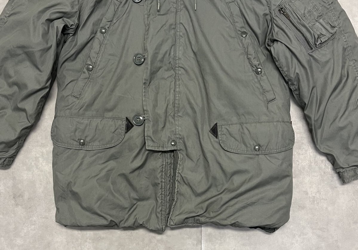 画像: 80'S アメリカ軍 USAF "MIL-P-6279J" コットン/ナイロン N-3B TALONジップ (VINTAGE)