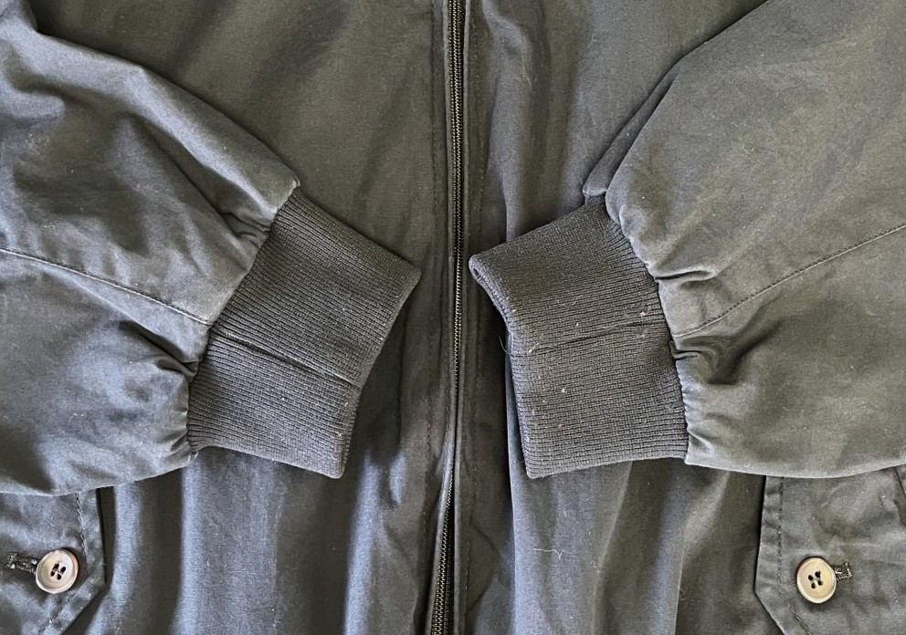 画像: 90'S BARACUTA G9 ハリントンジャケット OPTIジップ ダークネイビー イングランド製 (VINTAGE)